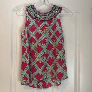 Lilly Pulitzer Silk Top XS